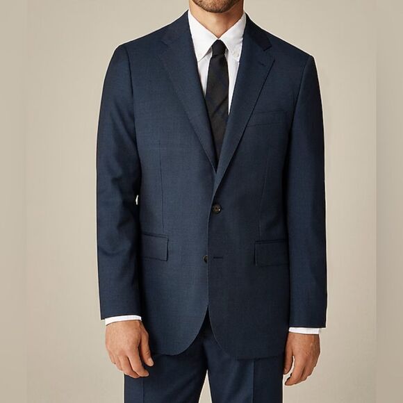 J.Crew Ludlow Slim-fit suit jacket in Italian worsted wool NWT Size 40R - Picture 1 of 15